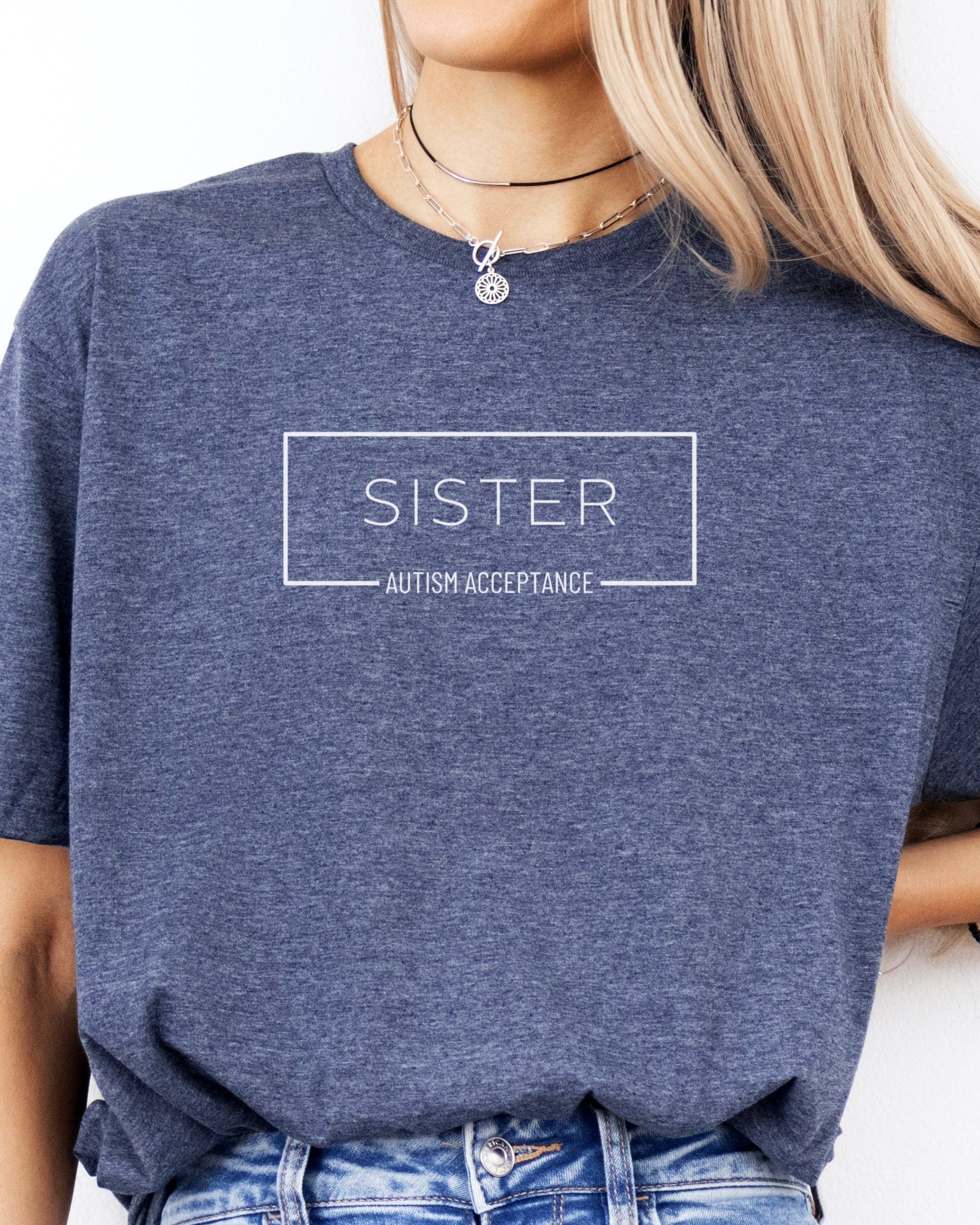 Sister Box Tee-Neurodiversity, ADHD & Autism Awareness & Acceptance T-Shirt by Daily Bloom