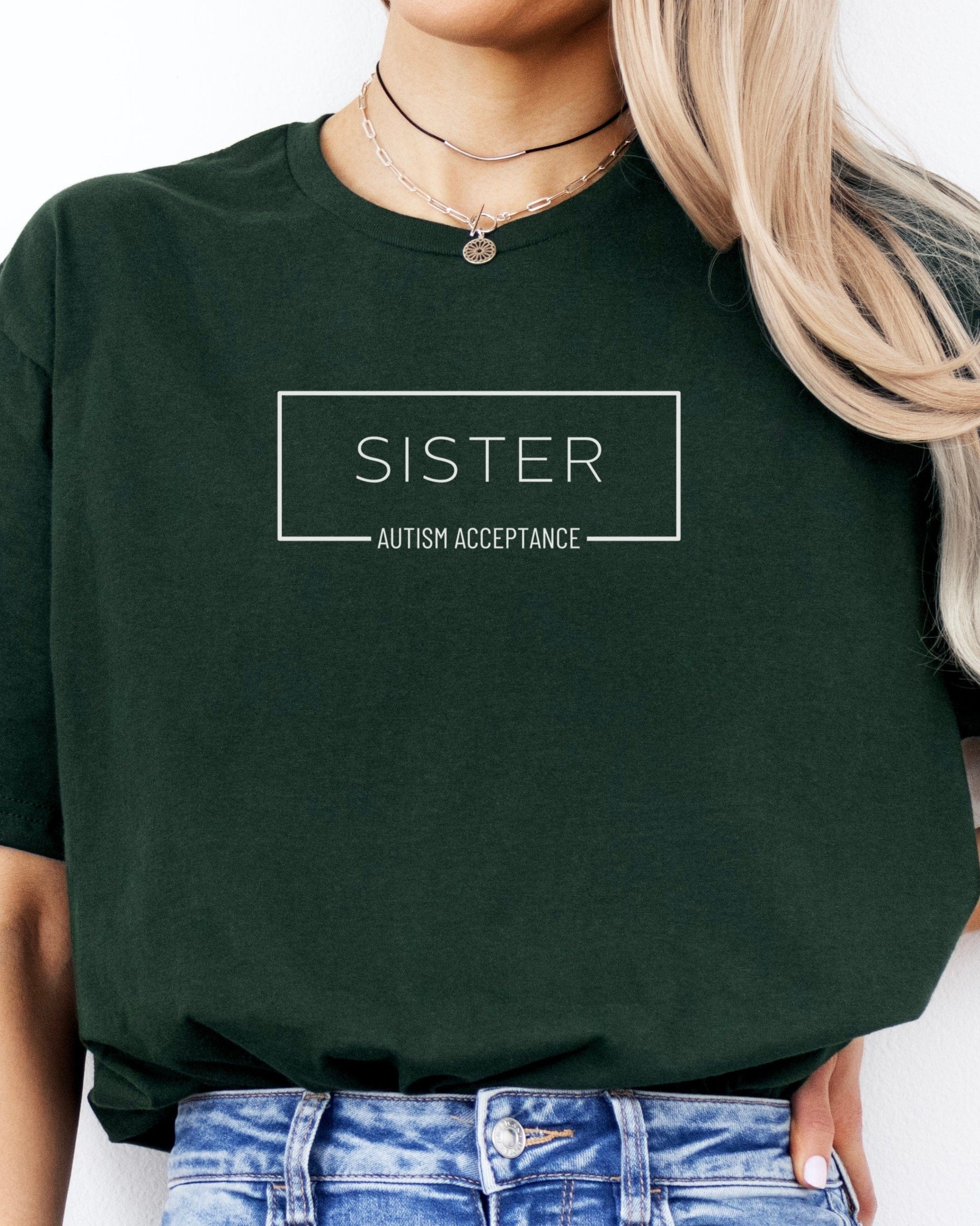Sister Box Tee-Neurodiversity, ADHD & Autism Awareness & Acceptance T-Shirt by Daily Bloom