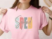 SPED Squad - Special Education Tee-Neurodiversity, ADHD & Autism Awareness & Acceptance T-Shirt by Daily Bloom