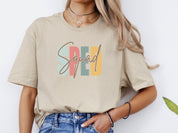 SPED Squad - Special Education Tee-Neurodiversity, ADHD & Autism Awareness & Acceptance T-Shirt by Daily Bloom