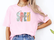 SPED Squad - Special Education Tee-Neurodiversity, ADHD & Autism Awareness & Acceptance T-Shirt by Daily Bloom