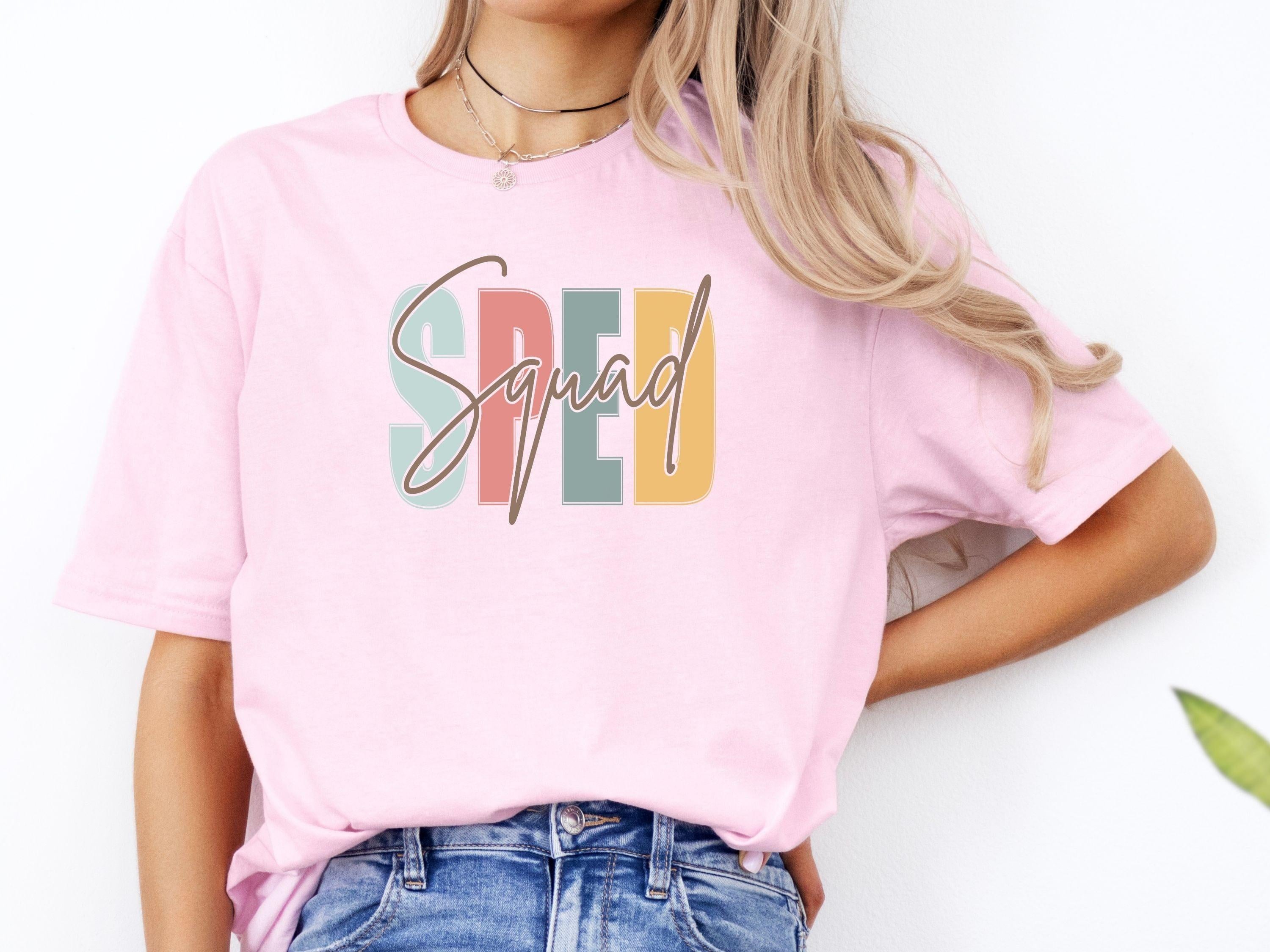 SPED Squad - Special Education Tee-Neurodiversity, ADHD & Autism Awareness & Acceptance T-Shirt by Daily Bloom