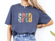 SPED Squad - Special Education Tee-Neurodiversity, ADHD & Autism Awareness & Acceptance T-Shirt by Daily Bloom