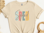 SPED Squad - Special Education Tee-Sand-Neurodiversity, ADHD & Autism Awareness & Acceptance T-Shirt by Daily Bloom