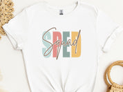 SPED Squad - Special Education Tee-White-Neurodiversity, ADHD & Autism Awareness & Acceptance T-Shirt by Daily Bloom