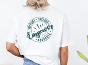 Support Include Advocate Empower Tee-Neurodiversity, ADHD & Autism Awareness & Acceptance T-Shirt by Daily Bloom