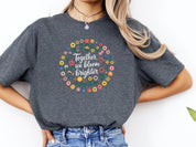 Together We Bloom Brighter Tee-Neurodiversity, ADHD & Autism Awareness & Acceptance T-Shirt by Daily Bloom