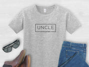 Uncle Autism Acceptance Box Tee-Sport Grey-Neurodiversity, ADHD & Autism Awareness & Acceptance T-Shirt by Daily Bloom