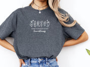 Where Acceptance Grows Love Blooms WildflowersTee-Neurodiversity, ADHD & Autism Awareness & Acceptance T-Shirt by Daily Bloom