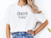 Where Acceptance Grows Love Blooms WildflowersTee-Neurodiversity, ADHD & Autism Awareness & Acceptance T-Shirt by Daily Bloom