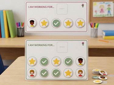 Autism Digital Download - Token Board - Daily Bloom