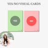 Autism Digital Download - Yes/No Visual Cards - Daily Bloom