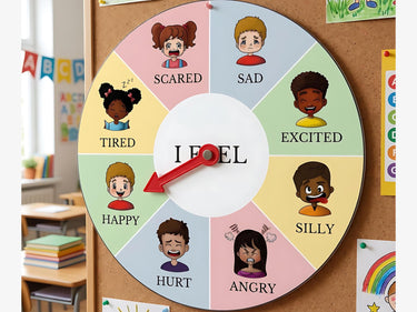 Autism Digital Download - Feelings Wheel - Daily Bloom