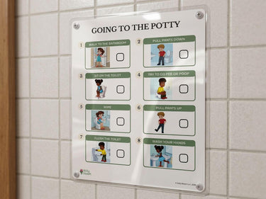 Autism Digital Download - Potty Training Visual Schedule - Daily Bloom