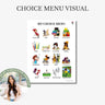 Autism Digital Download - Choice Board - Daily Bloom