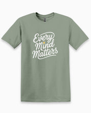 Every Mind Matters Tee-Sage-Neurodiversity, ADHD & Autism Awareness & Acceptance T-Shirt by Daily Bloom