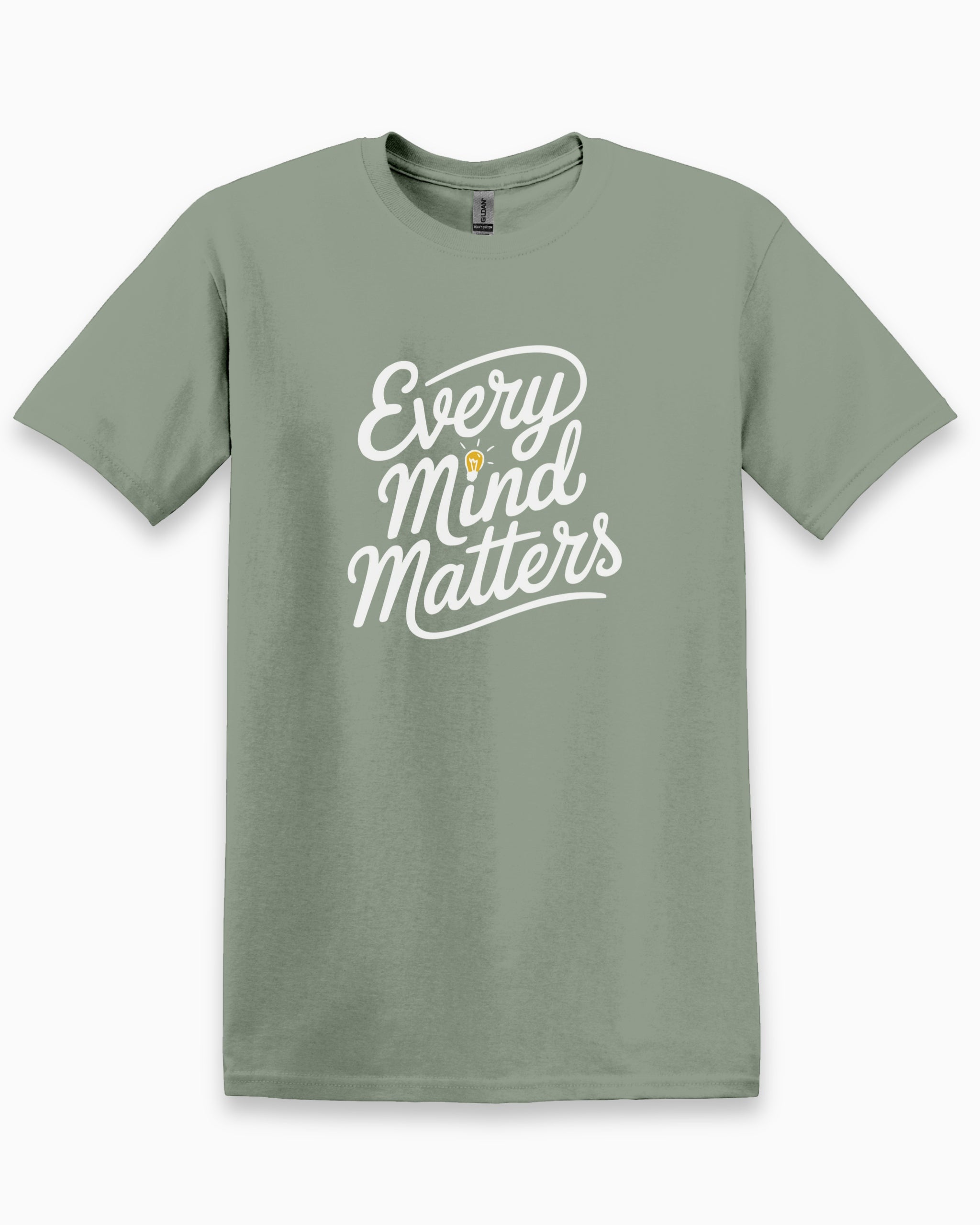 Every Mind Matters Tee-Sage-Neurodiversity, ADHD & Autism Awareness & Acceptance T-Shirt by Daily Bloom
