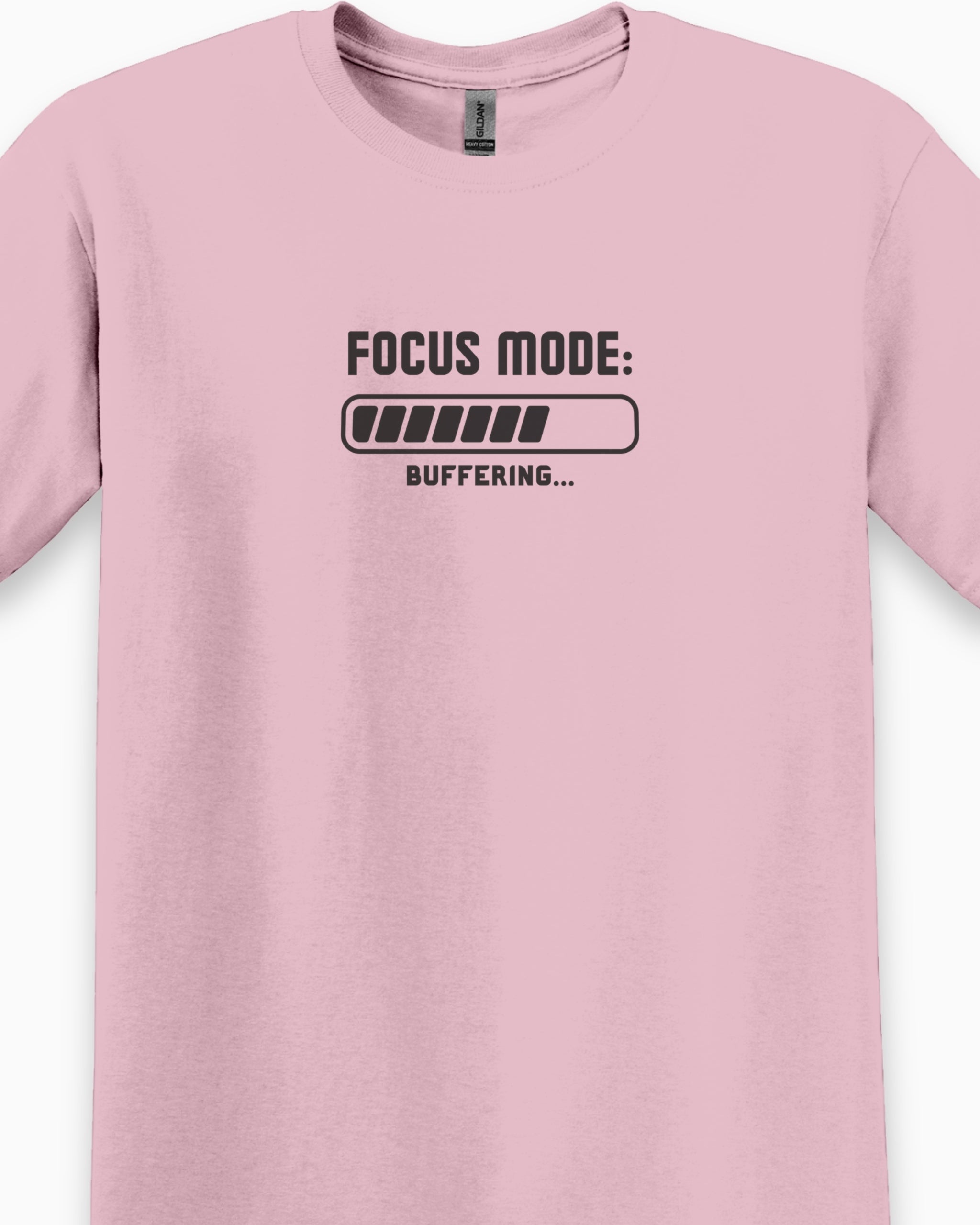 ADHD Focus Mode Buffering Tee-Neurodiversity, ADHD & Autism Awareness & Acceptance T-Shirt by Daily Bloom