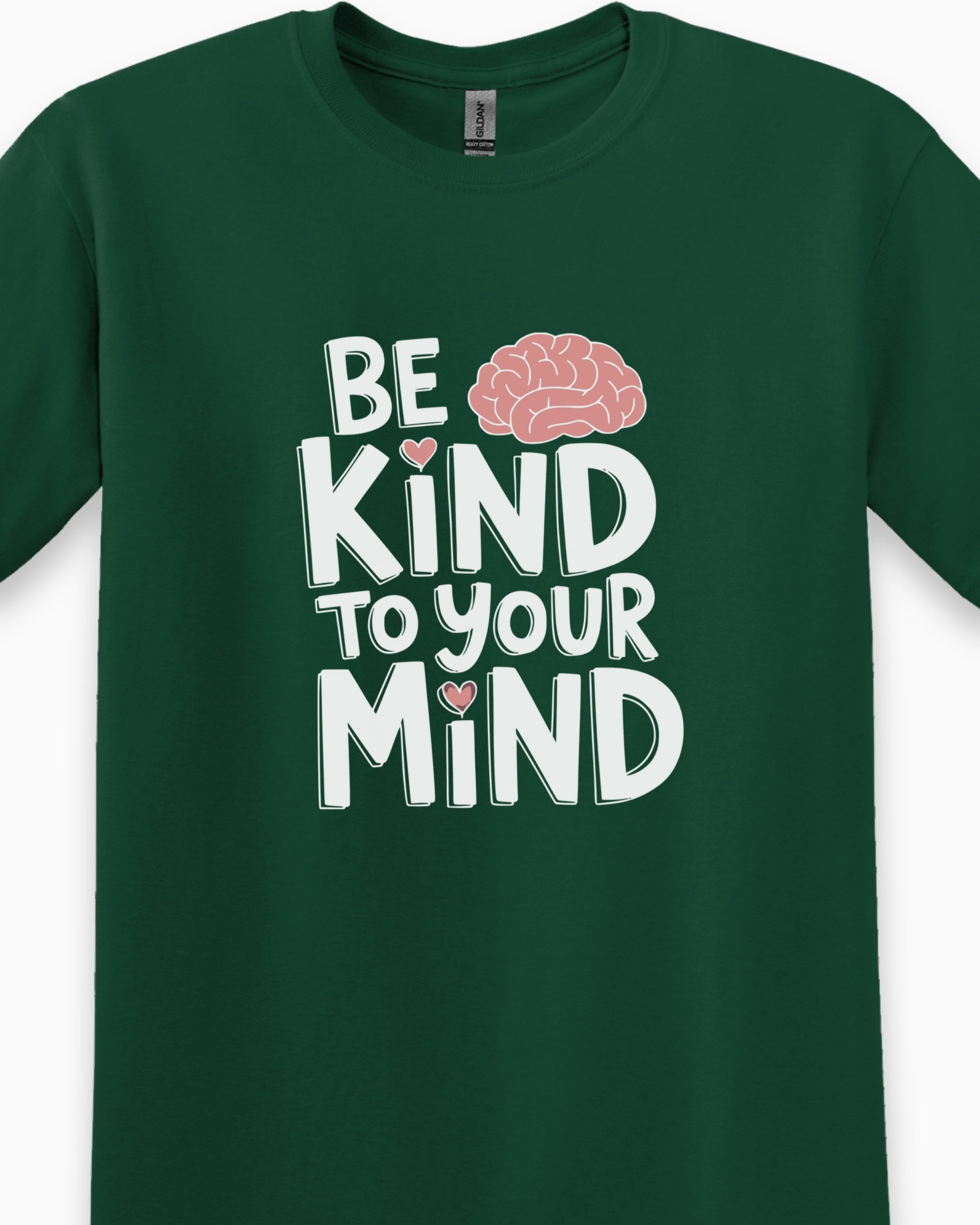 Be Kind to Your Mind Tee-Neurodiversity, ADHD & Autism Awareness & Acceptance T-Shirt by Daily Bloom