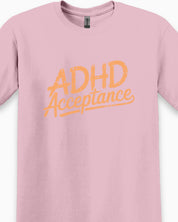ADHD Acceptance Grunge Style Tee-Neurodiversity, ADHD & Autism Awareness & Acceptance T-Shirt by Daily Bloom