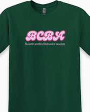 BCBA Groovy Tee-Neurodiversity, ADHD & Autism Awareness & Acceptance T-Shirt by Daily Bloom