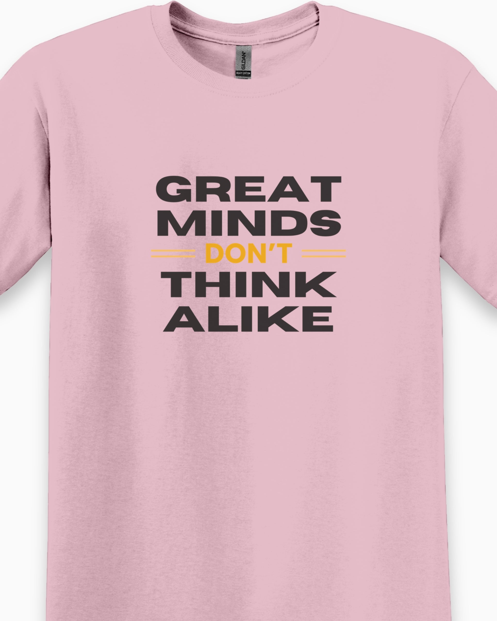 Great Minds Don't Think Alike Tee-Neurodiversity, ADHD & Autism Awareness & Acceptance T-Shirt by Daily Bloom