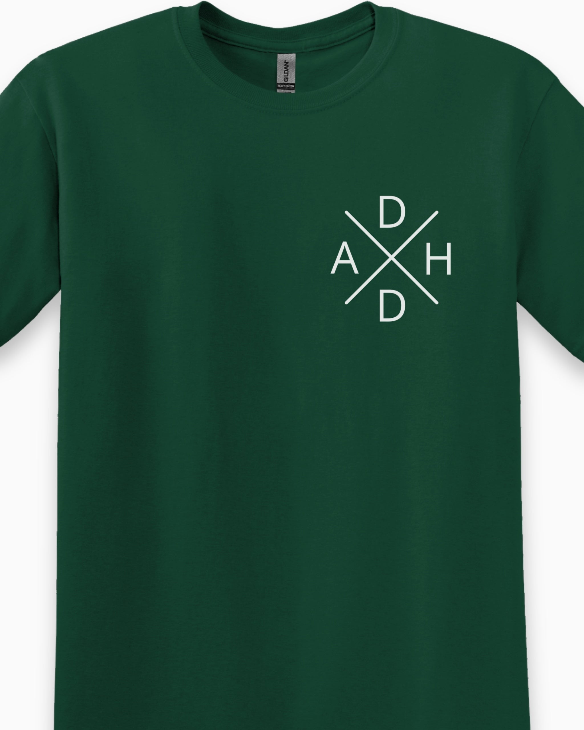 ADHD Cross Tee-Neurodiversity, ADHD & Autism Awareness & Acceptance T-Shirt by Daily Bloom