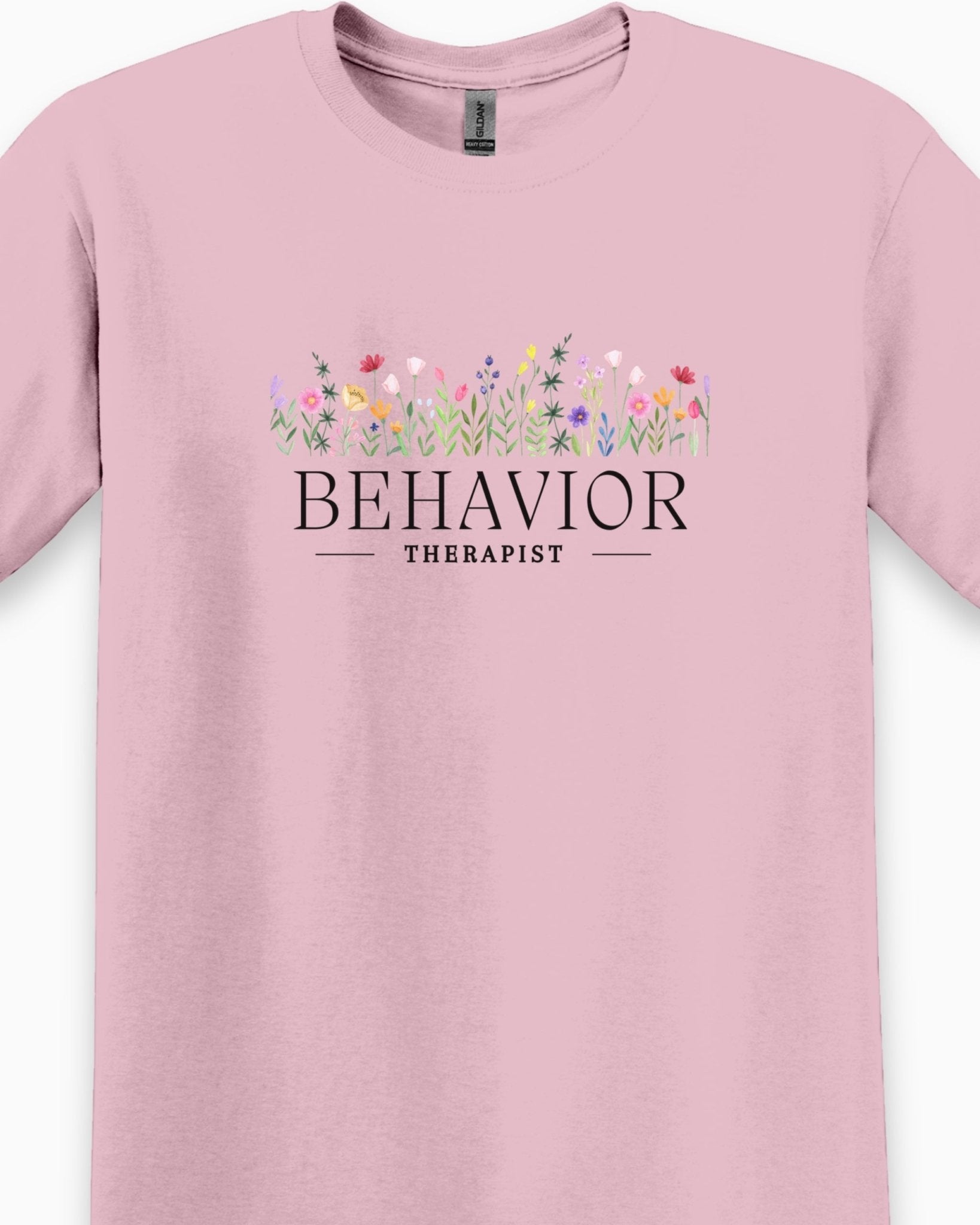 Autism T-Shirt - Behavior Therapist Floral Tee - Daily Bloom