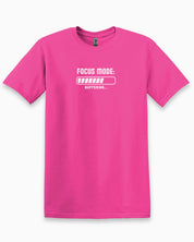 ADHD Focus Mode Buffering Tee-Heliconia-Neurodiversity, ADHD & Autism Awareness & Acceptance T-Shirt by Daily Bloom