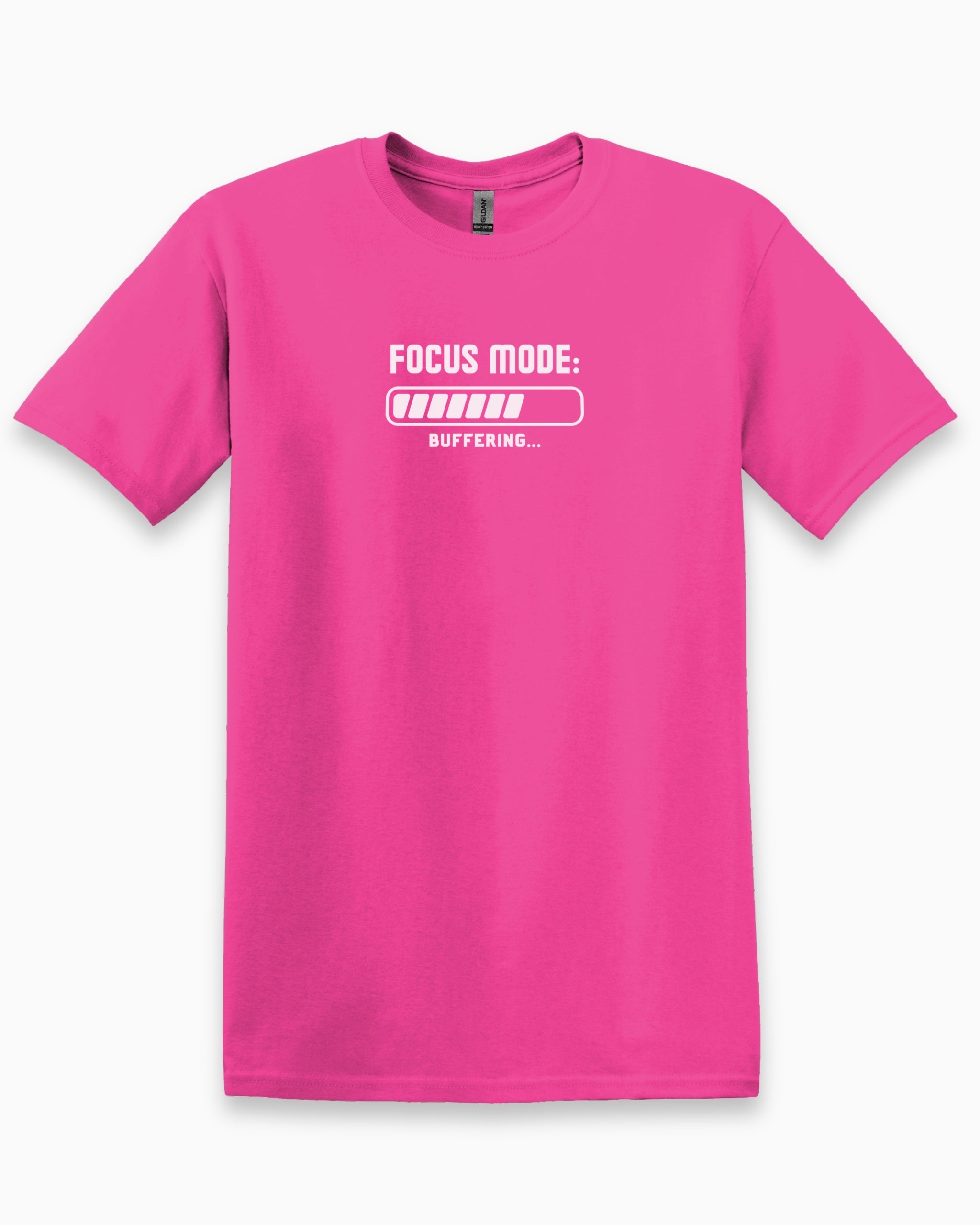 ADHD Focus Mode Buffering Tee-Heliconia-Neurodiversity, ADHD & Autism Awareness & Acceptance T-Shirt by Daily Bloom
