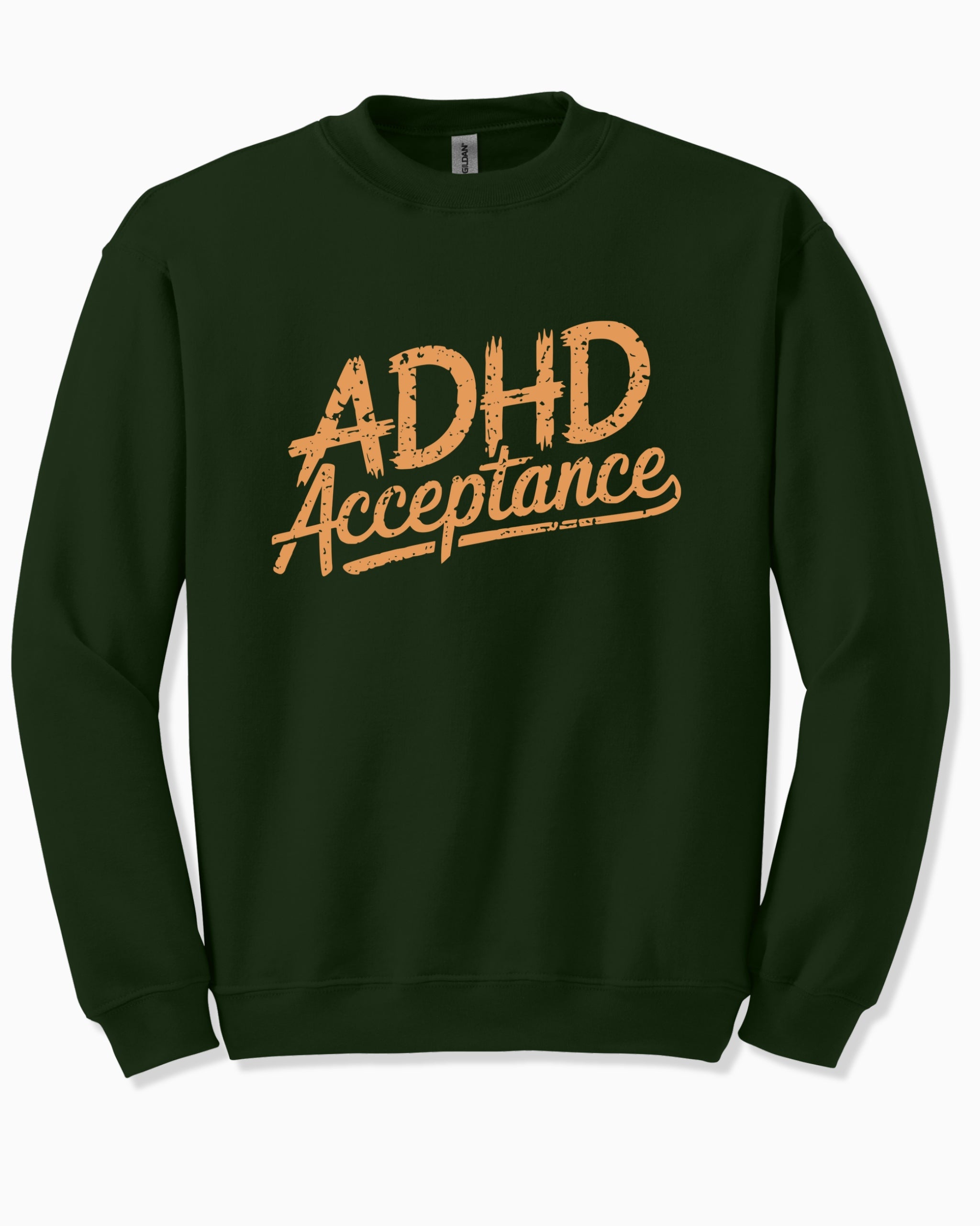 ADHD Acceptance Grunge Style Sweatshirt