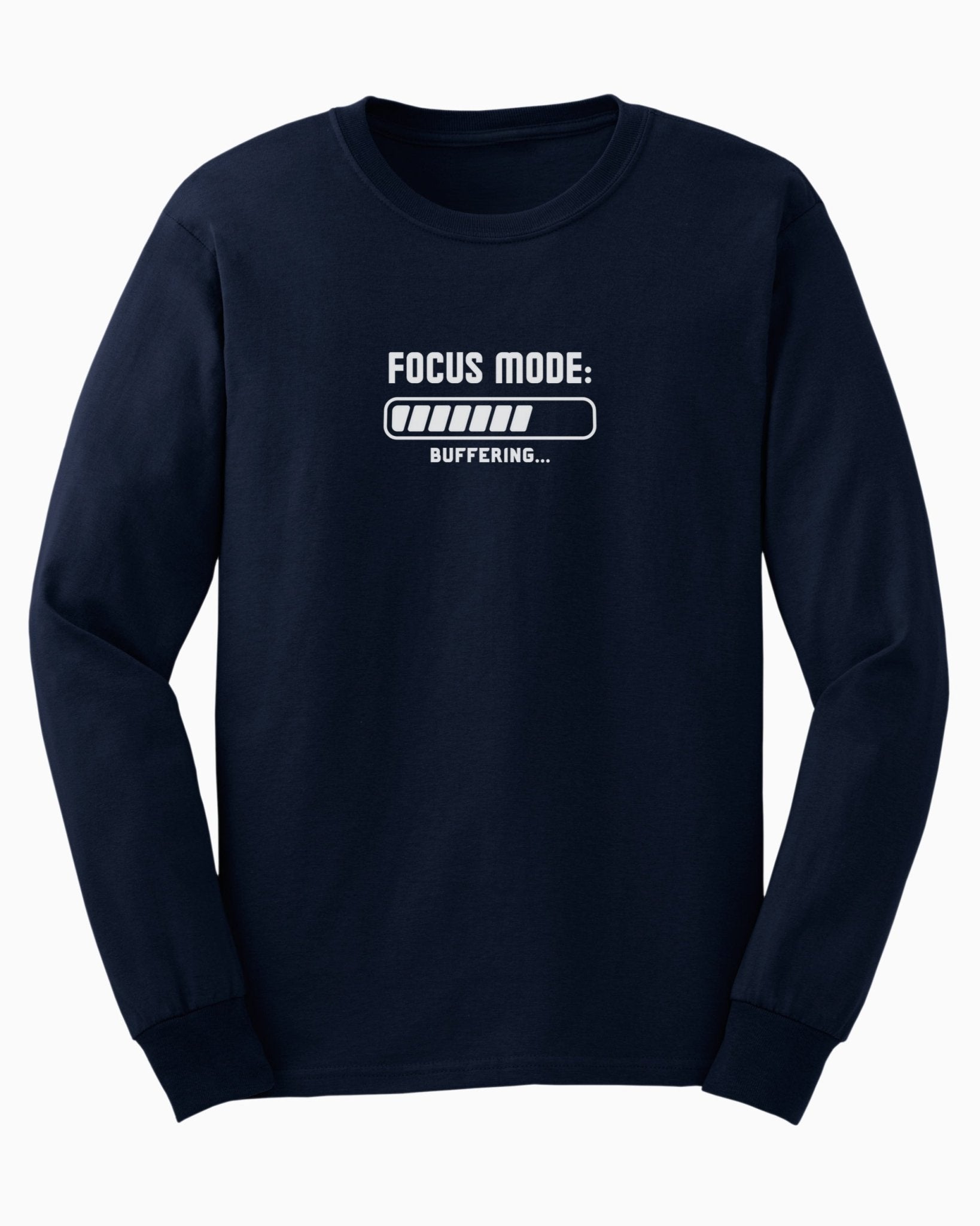 Autism Long - sleeve - ADHD Focus Mode Buffering Long Sleeve T-Shirt - Daily Bloom
