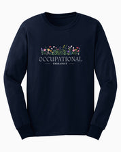 Occupational Therapist Floral Long Sleeve T-Shirt
