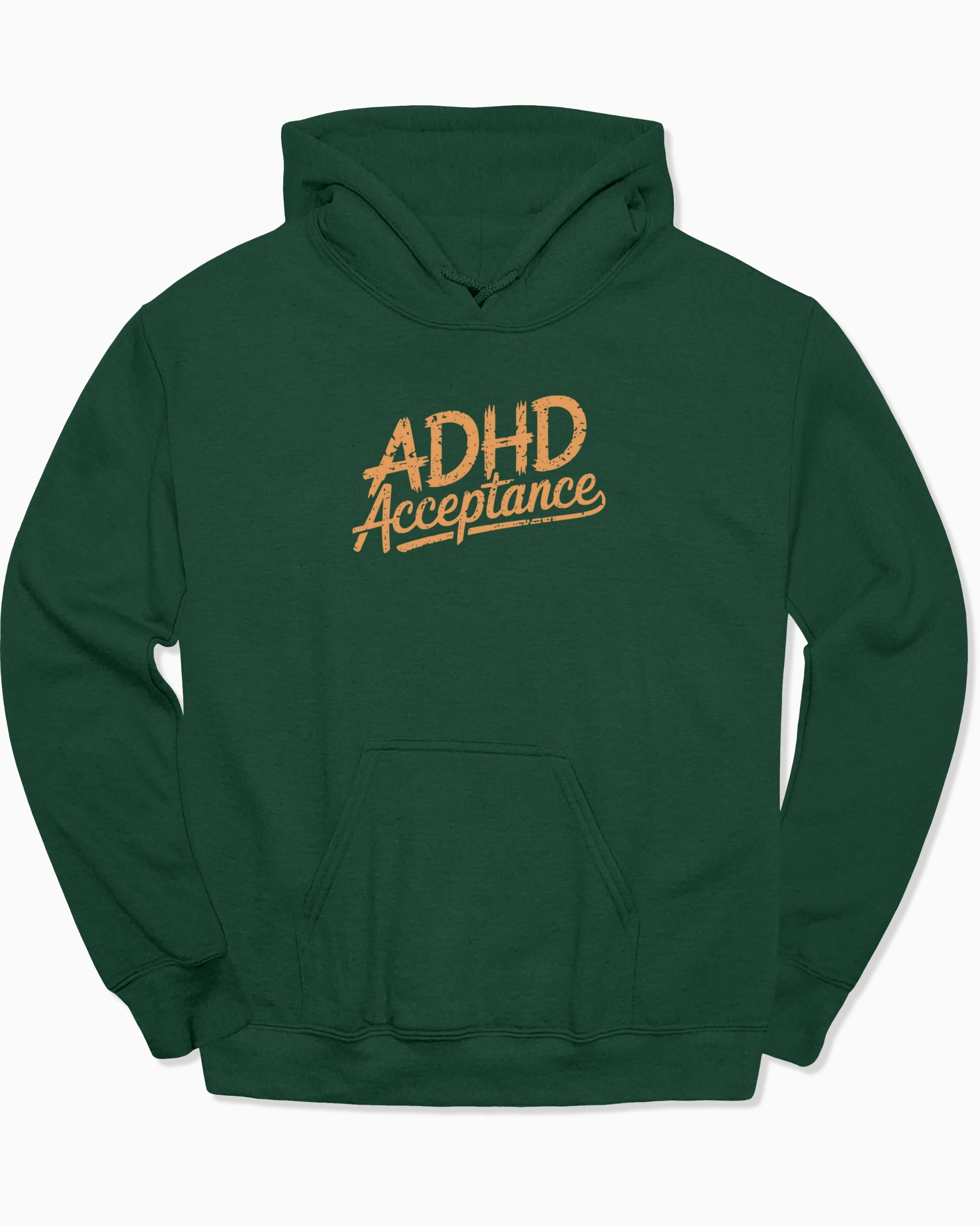 ADHD Acceptance Grunge Style Hoodie