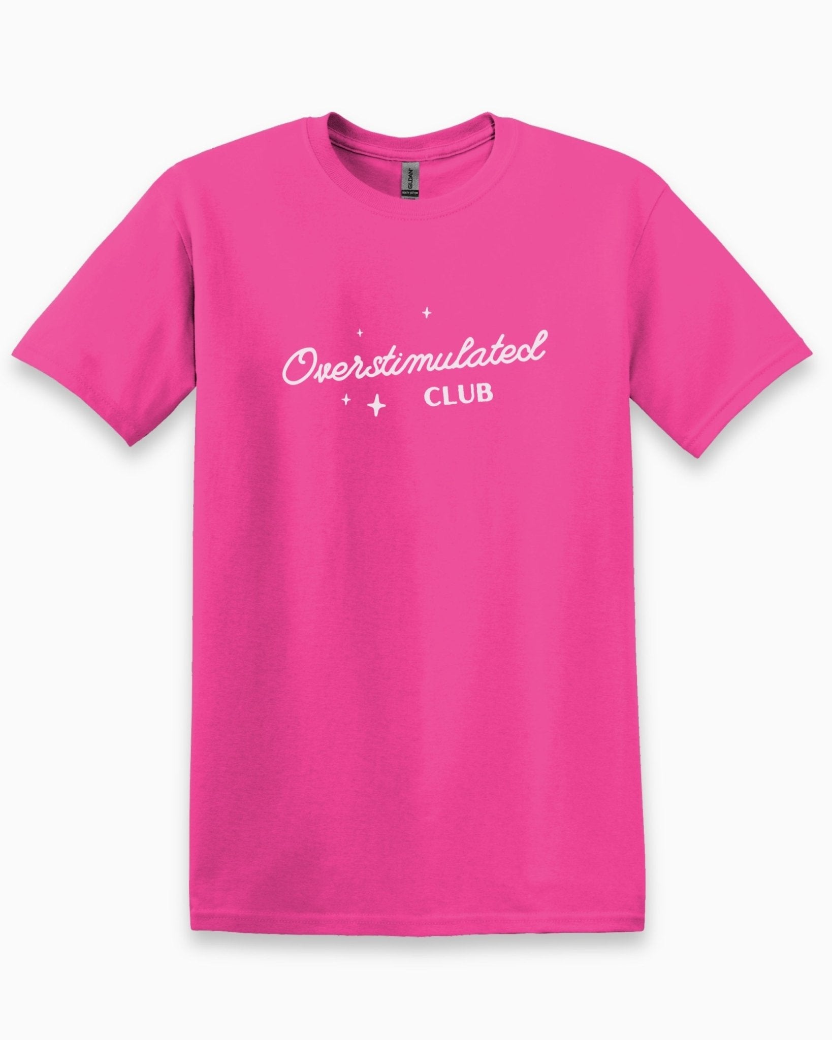 Autism T-Shirt - Overstimulated Club Tee - Daily Bloom