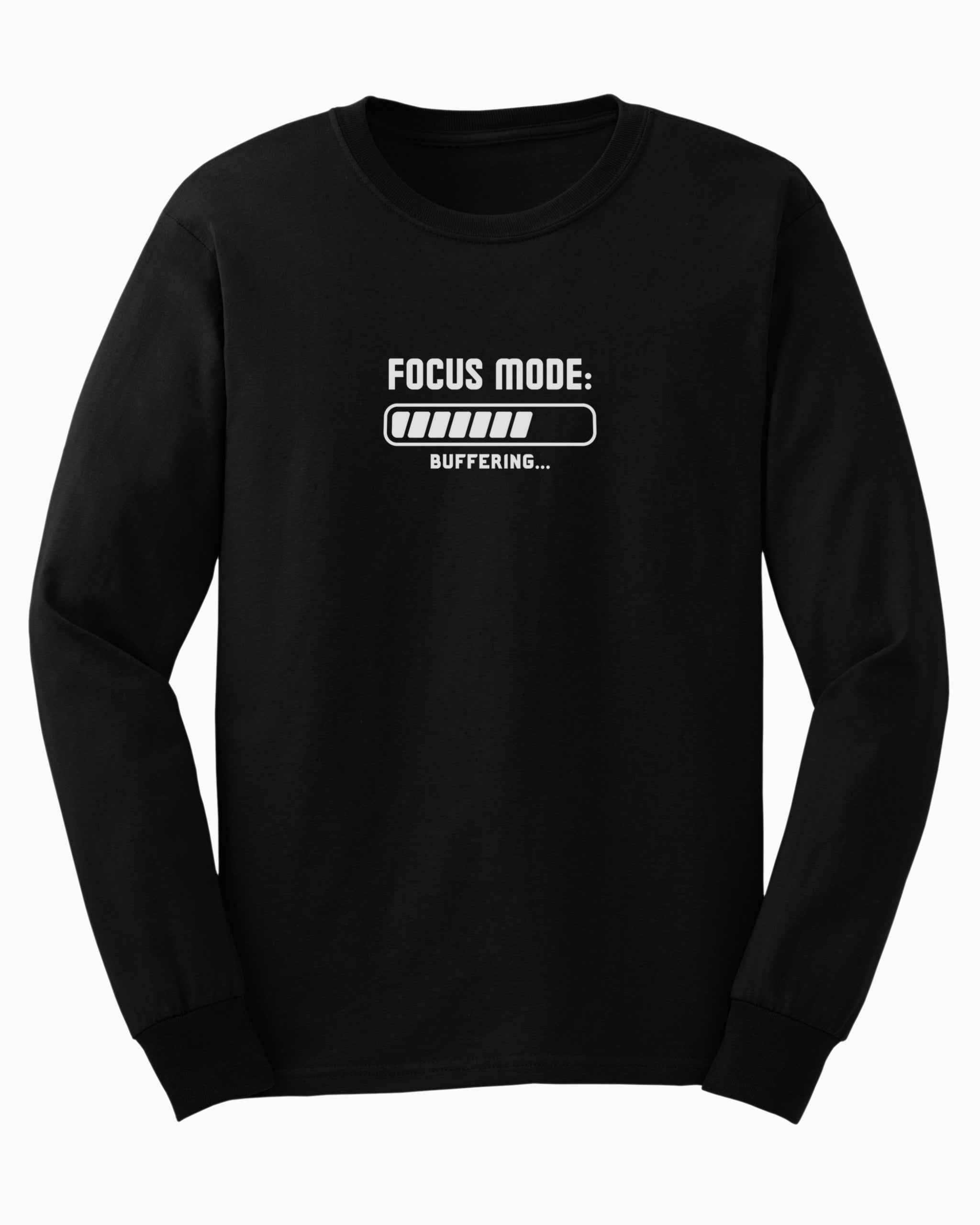 ADHD Focus Mode Buffering Long Sleeve T-Shirt