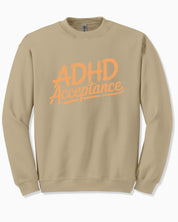 ADHD Acceptance Grunge Style Sweatshirt