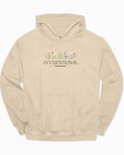 Occupational Therapist Floral Hoodie
