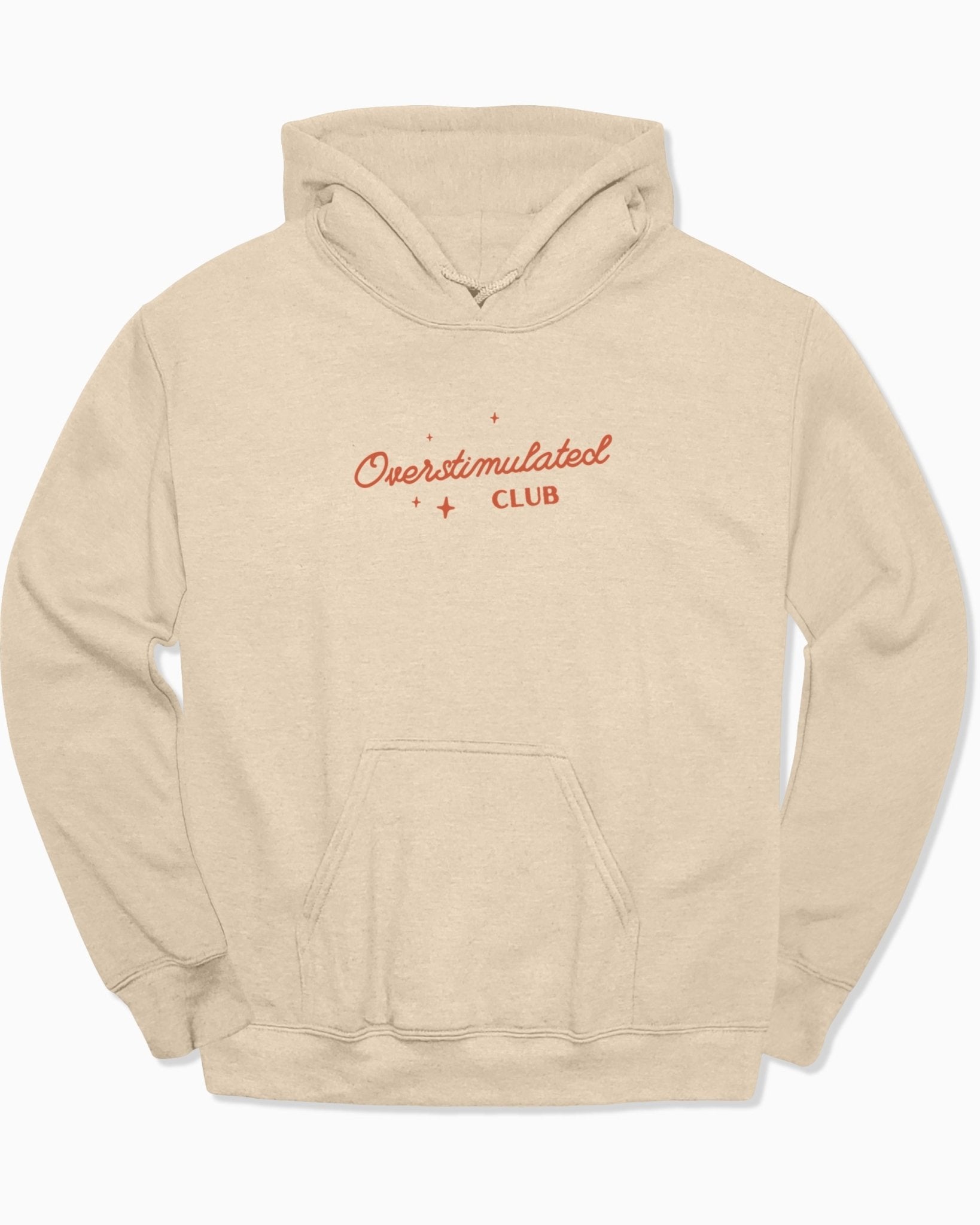 Autism Hoodie - Overstimulated Club Hoodie - Daily Bloom