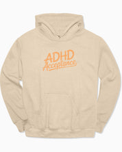 ADHD Acceptance Grunge Style Hoodie