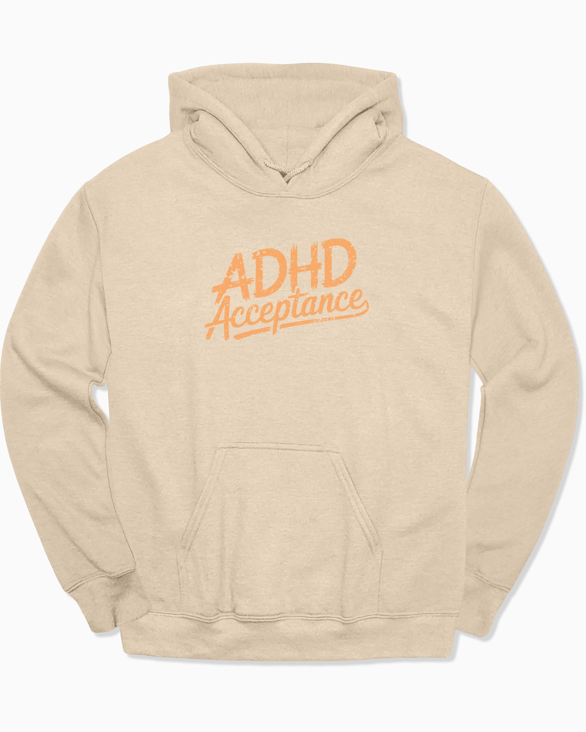 ADHD Acceptance Grunge Style Hoodie