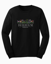 Behavior Therapist Floral Long Sleeve T-Shirt