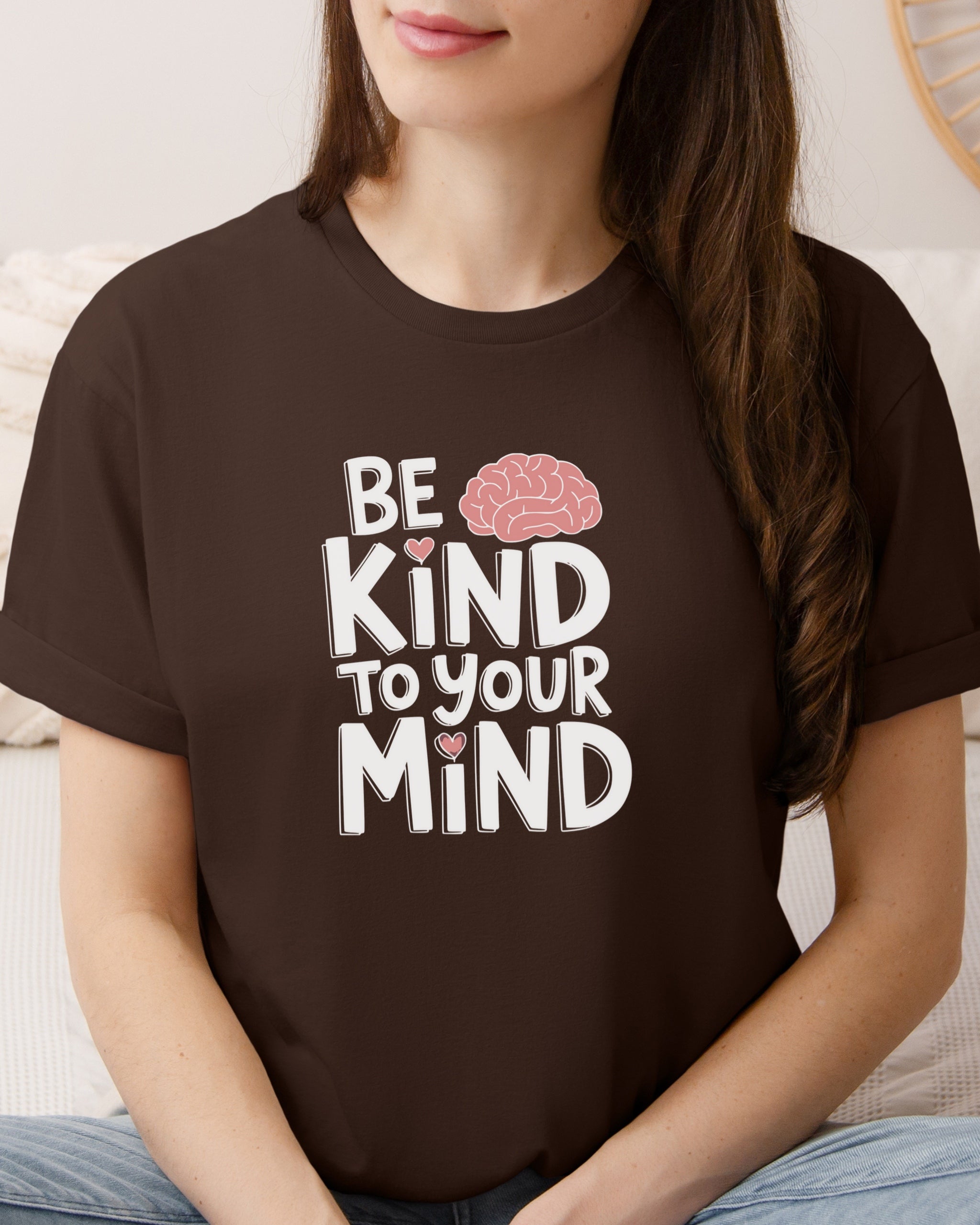 Be Kind to Your Mind Tee-Neurodiversity, ADHD & Autism Awareness & Acceptance T-Shirt by Daily Bloom