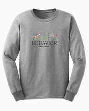 Behavior Therapist Floral Long Sleeve T-Shirt