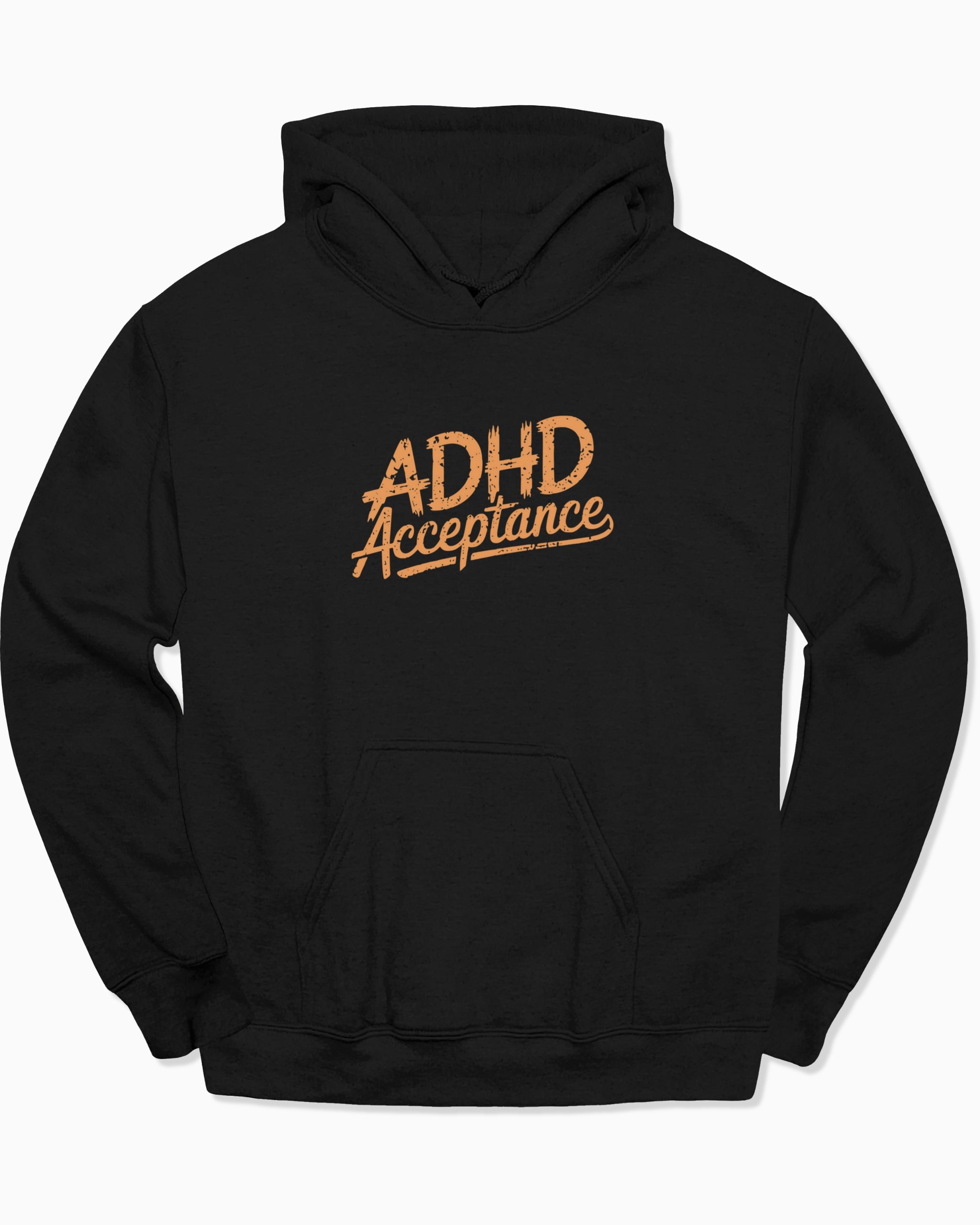 ADHD Acceptance Grunge Style Hoodie