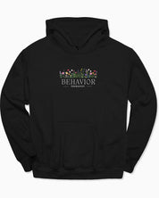 Behavior Therapist Floral Hoodie