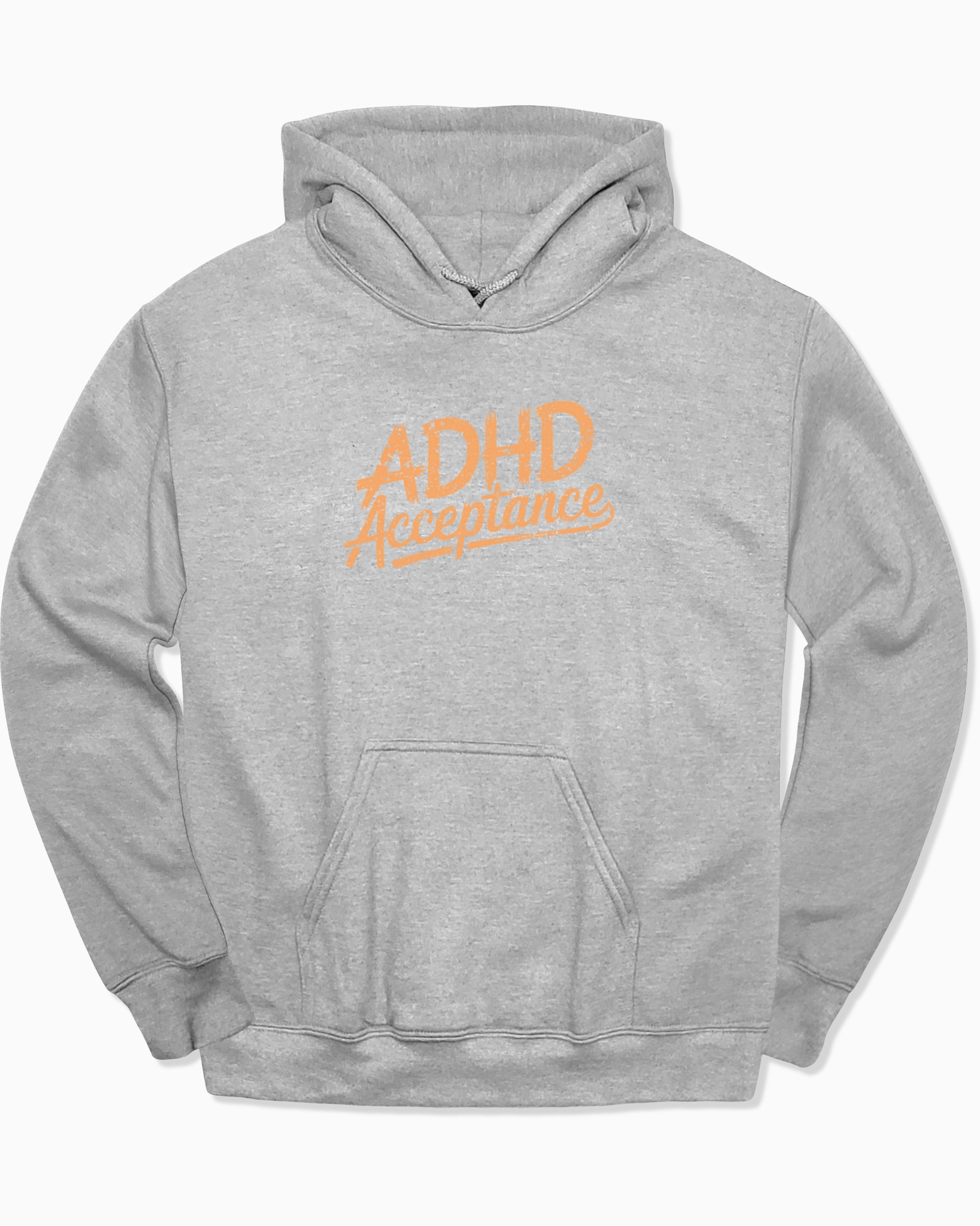 ADHD Acceptance Grunge Style Hoodie