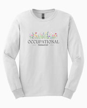 Occupational Therapist Floral Long Sleeve T-Shirt