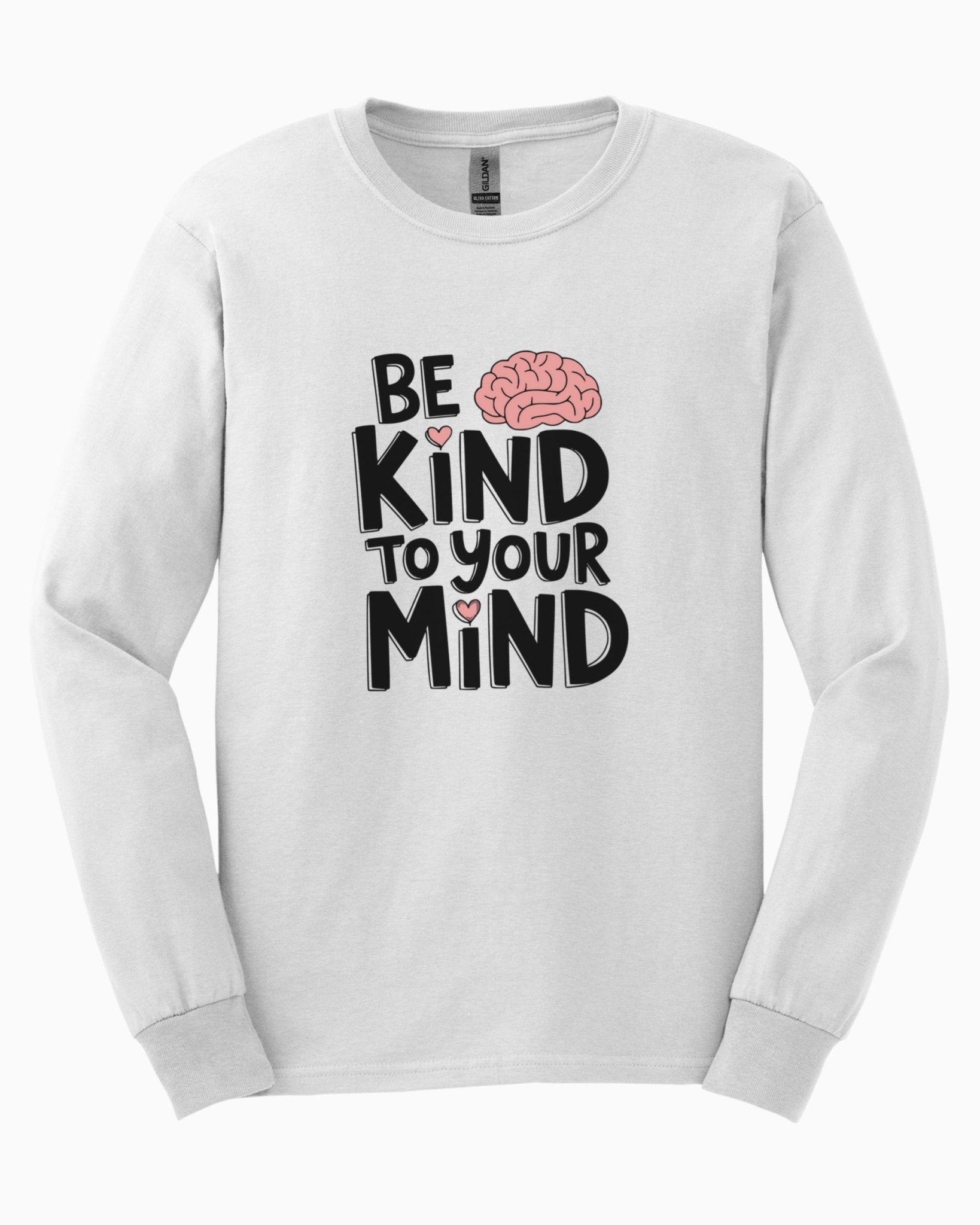 Autism Long - sleeve - Be Kind to Your Mind Long Sleeve T-Shirt - Daily Bloom