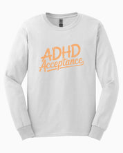 ADHD Acceptance Grunge Style Long Sleeve T-Shirt